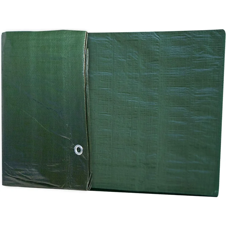 Windhager Schutzplane LIGHT, Holz-Schutzplane, Allzweckplane, Abdeckplane für Draußen, Gewebeplane, Grammatur 80 g/m², 3 x 5 m, 07039