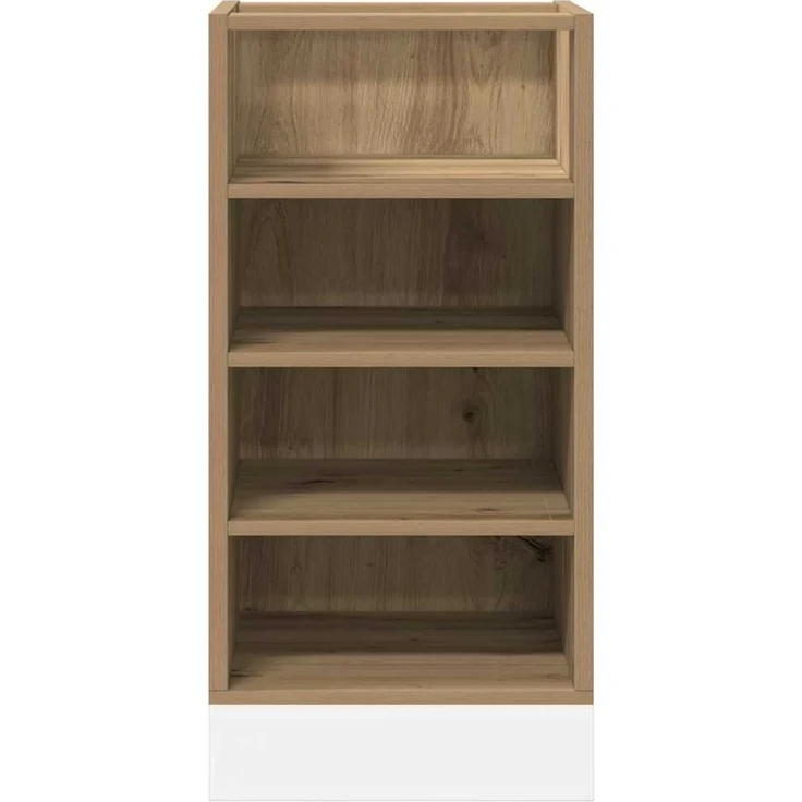 vidaXL Unterschrank Riga Artisan-Eiche 40x44,5x81,5 cm Holzwerkstoff 854210 – Bild 4