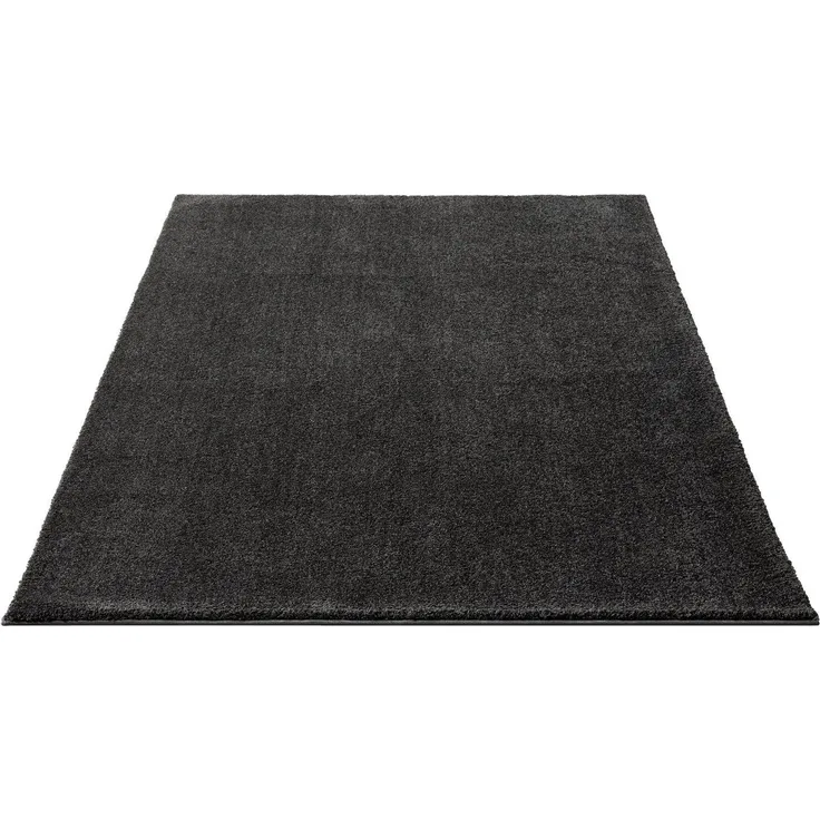merinos Hochflor-Teppich Forest 340, rechteckig, Höhe: 25 mm, Shaggy, uni meliert, sehr dicht und weich, Wohnzimmer