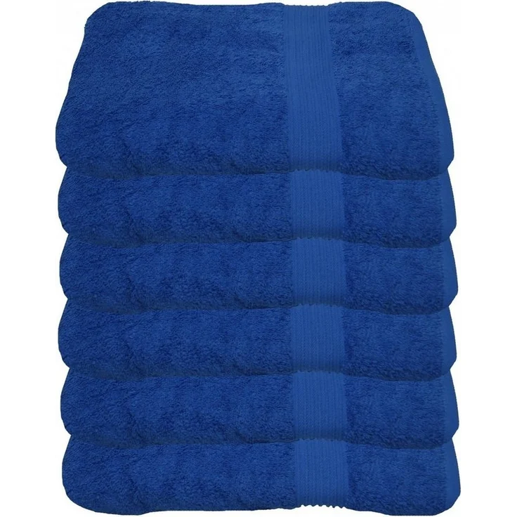 Julie Julsen Handtücher 6-Handtücher-Royalblau-Handtuch 50x100 cm, Baumwolle (6-St) – Bild 3