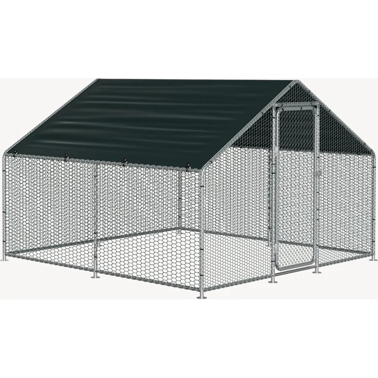 Freilaufgehege Wels mit Sonnendach 3x3x2 m [pro. tec] – Bild 4
