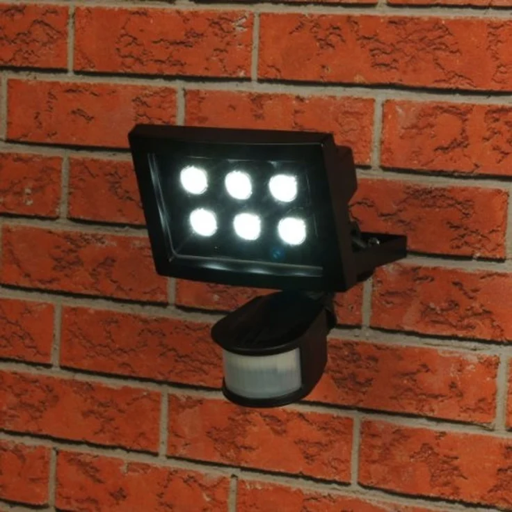 CREE LED-Flutlichtstrahler 12m/180° Bewegungsmelder, IP44 – Bild 2