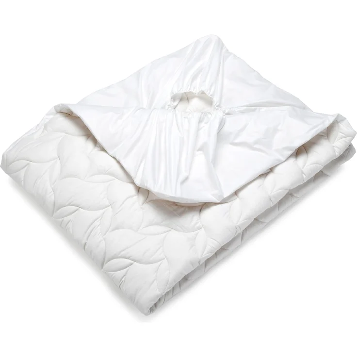 Matratzenauflage Spannauflage - Wasserbettauflage Lavetta Irisette, Naturprodukt aus 100% Baumwolle, produziert in Deutschland