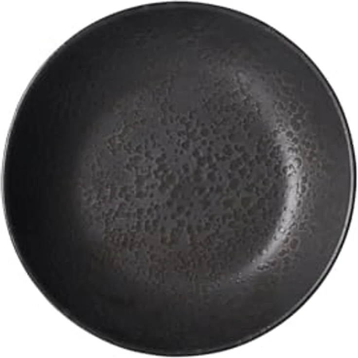 Presotto Suppenschale, Schwarz, Keramik, Ø 20 cm, 6er Set, spülmaschinenfest – Bild 2