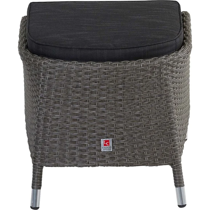 LC Garden »Barcelona« Dining Hocker grau-mix – Bild 3
