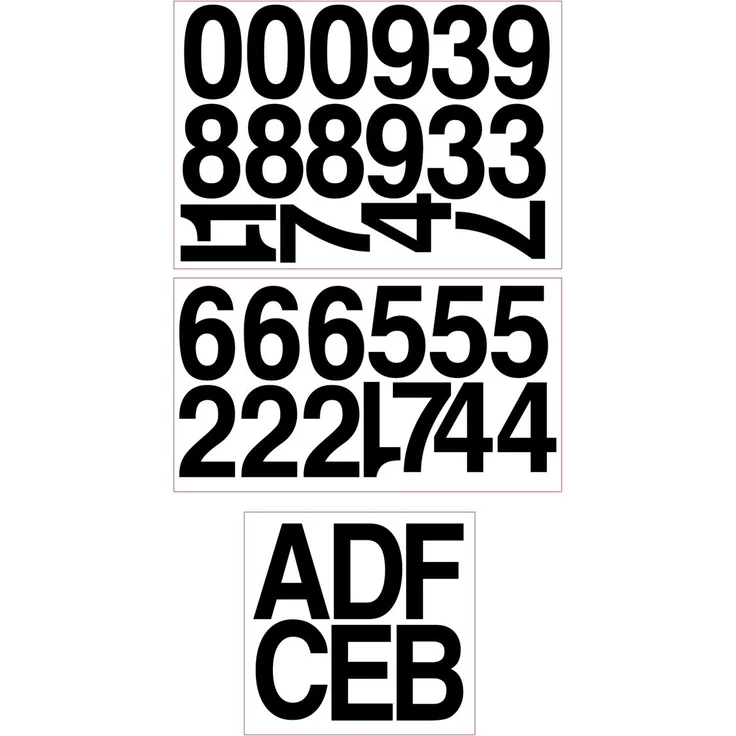 LED Wandleuchte "PADAR" mit PIR-Sensor IP65, 20W, mit Hausnummer & Buchstaben – Bild 10