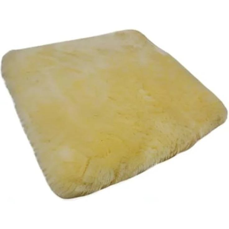Reissner Lammfelle Sitzkissen Echtes Merino Lammfell mit Schaumstoffeinlage – Bild 5
