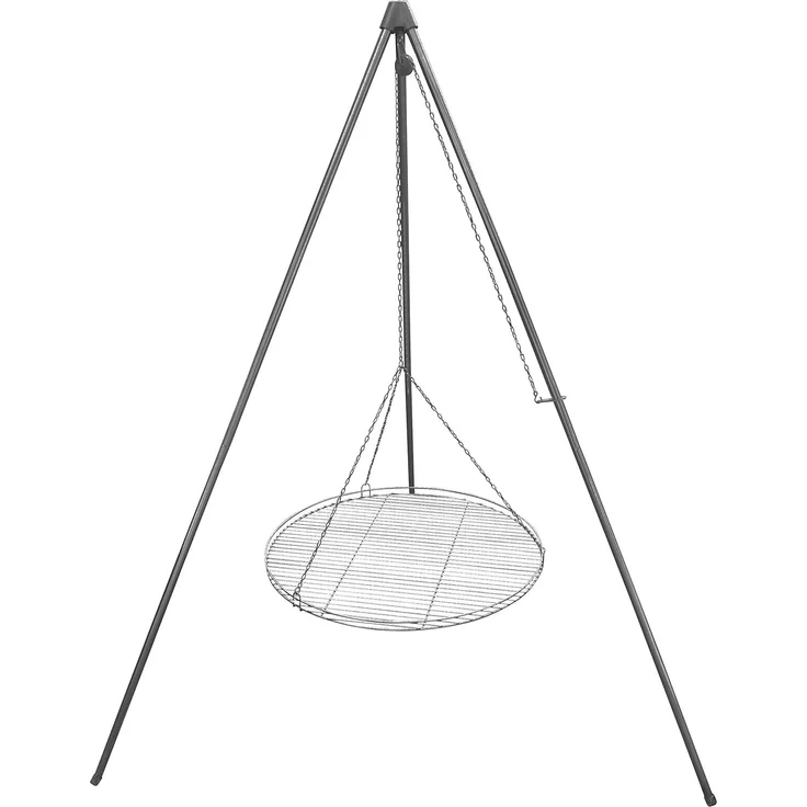 Huber Grillgeräte Schwenkgrill inkl. Rost, Höhe 170 cm, Ø 70 cm – Bild 1
