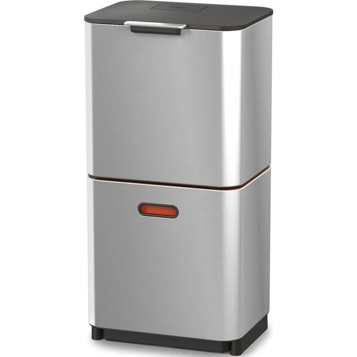 Joseph Joseph Mülleimer Totem Max, austauschbare Aktivkohlefilter, herausnehmbares Biomüllfach