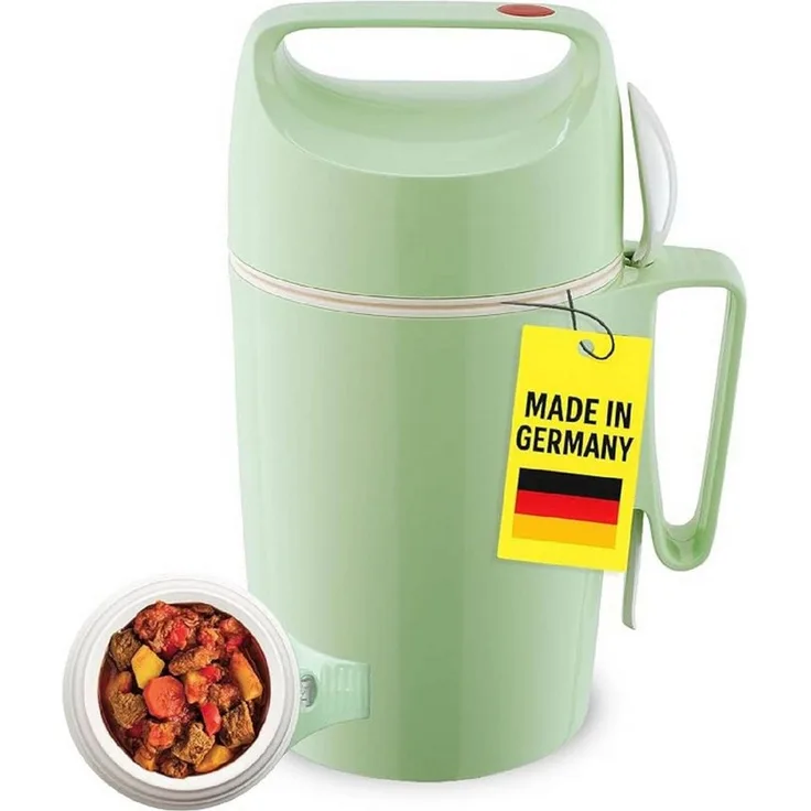 ROTPUNKT Isolierkanne DIRK 850, 0.85 l, isolierend, BPA-frei, phthalatfrei, inklusive Löffel