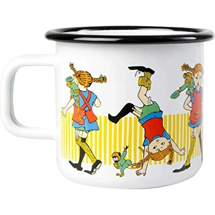 Muurla Kinderbecher Tasse Pippi Langstrumpf Pippi Longstocking (370 ml) – Bild 2