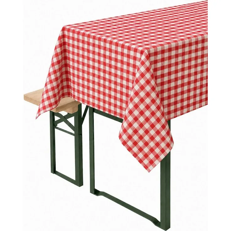 texpot Tischdecke kariert Landhausstil Bauernkaro 100% Baumwolle (1-tlg)