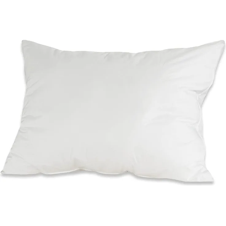 Badenia Bettcomfort Kopfkissen Trendline Comfort mit Baumwollbezug, 60x40 cm, weiß