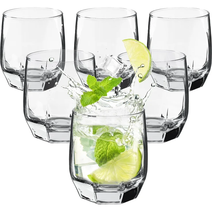 KADAX Gläser für Whiskygetränke 215ml 6er-Set – Bild 1