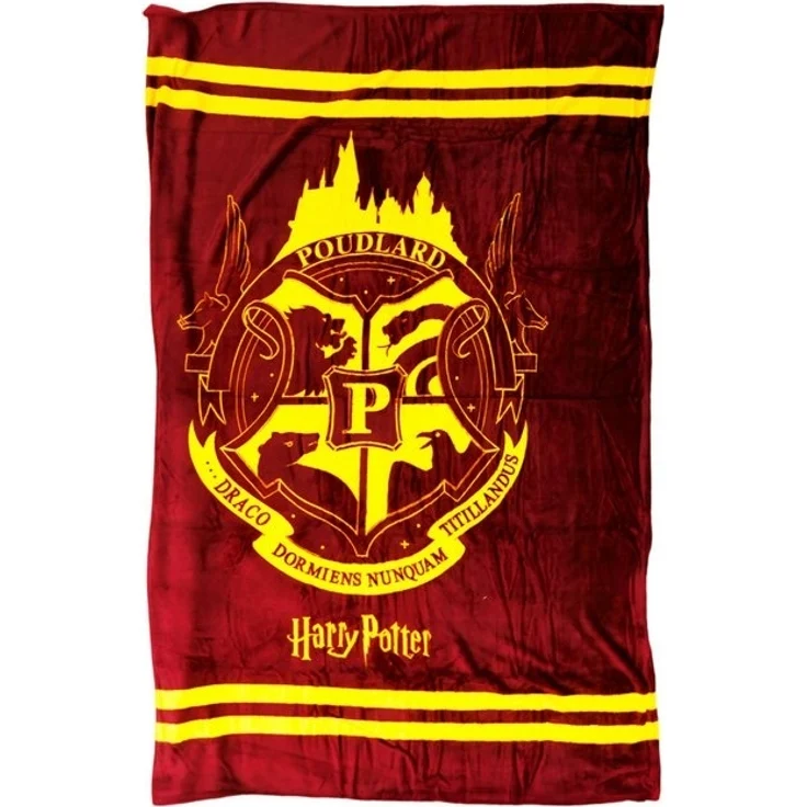 Wohndecke Harry Potter Hogwarts Flanell Wohndecke warme Kuscheldecke 130x160 cm, Harry Potter – Bild 4