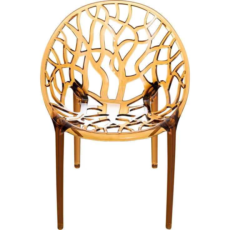 2er SET Stapelstuhl CRYSTAL, gold – Bild 4