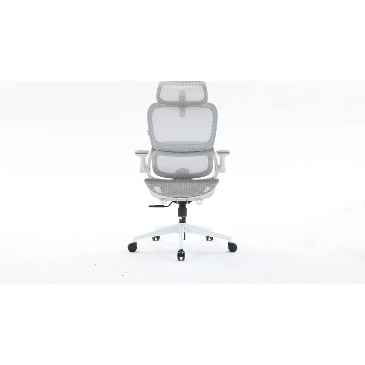 Sihoo Ergonomischer Stuhl B100-Pro, Mit Pedal, 131 x 73 cm, in Weiß – Bild 11