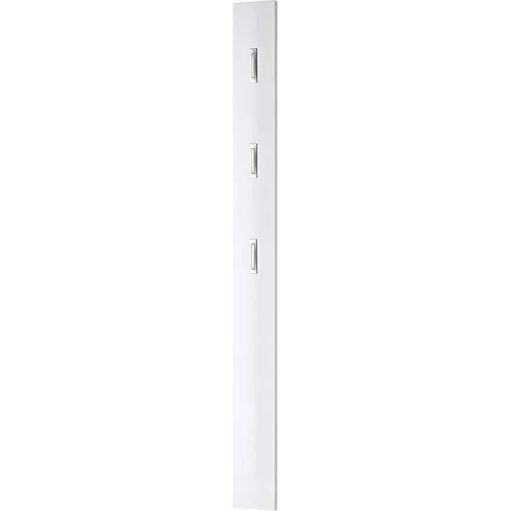 Garderobenpaneel Clever/Caro / Colorado/GW-Centano, Holzwerkstoff, Weiß, 15 x 170 x 4 cm