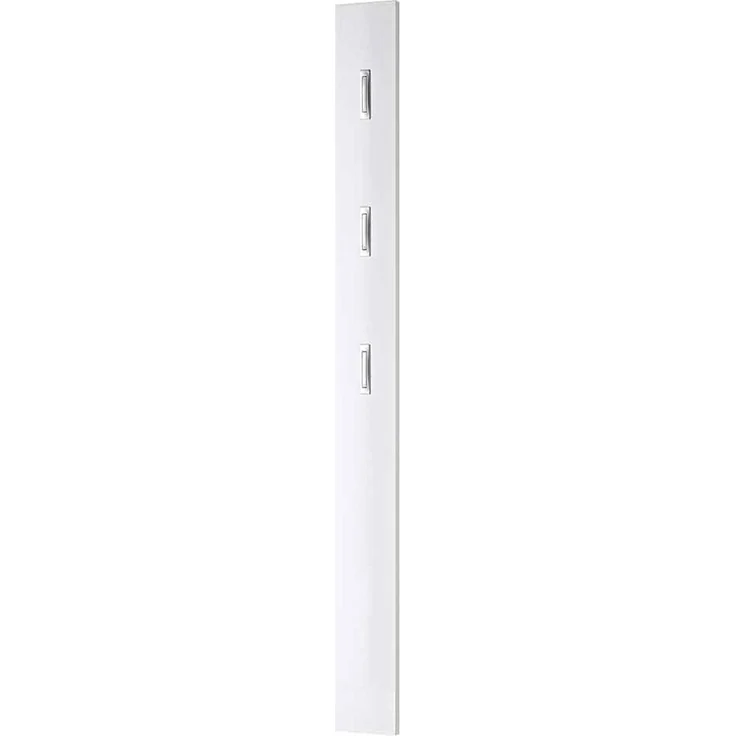 Garderobenpaneel Clever/Caro / Colorado/GW-Centano, Holzwerkstoff, Weiß, 15 x 170 x 4 cm