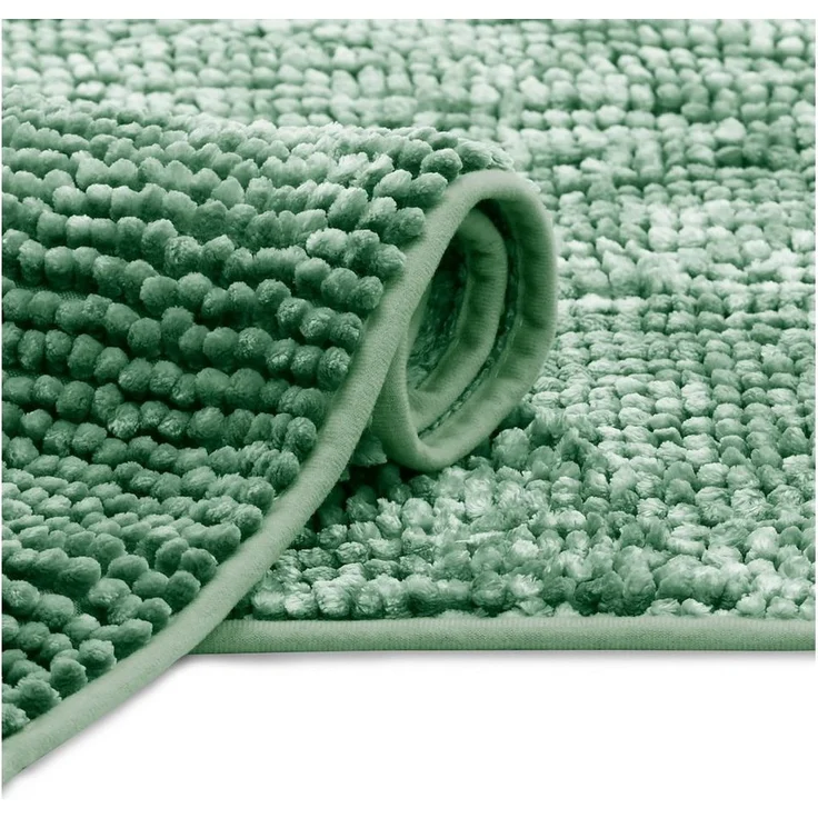 AmeliaHome Badematte Badematte Badteppich Badvorleger Duschvorleger Badezimmer rutschfest, rutschhemmend beschichtet, Rutschfest, Polyestertextilien, Rechteck, 50x70 cm, 60x90 cm, 70x120 cm – Bild 1