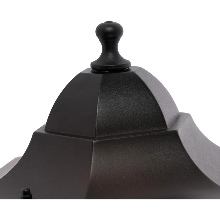 Qazqa Außen-Wandleuchte Havana, ohne Leuchtmittel, E27, Schwarz, Klassisch / Antik, Aluminium, 1-flammig – Bild 5