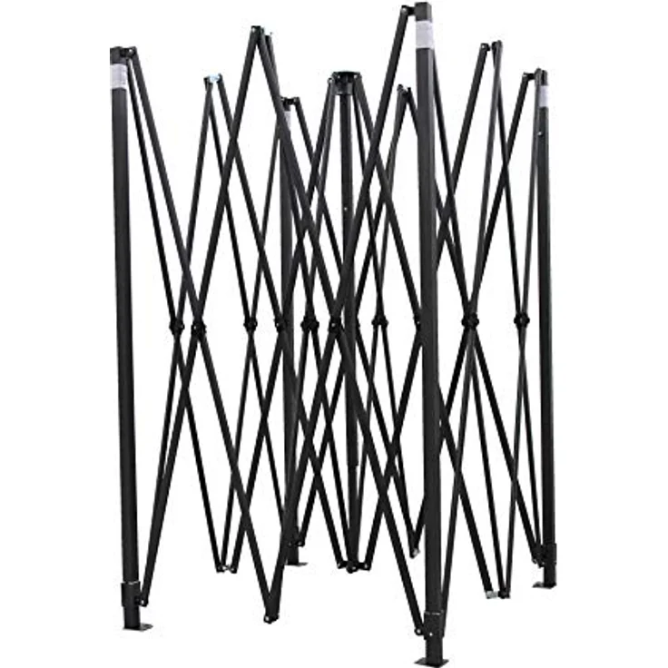 All Seasons Gazebos 3x3 m vollständig wasserdichtes Faltpavillon - Schwarz – Bild 9