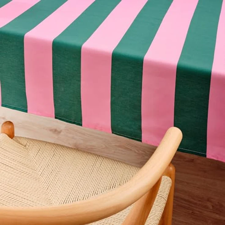 Belum Tischdecke mit Fleckenabweisend, Größe 300x140 cm, extraweich, Mehrfarbig, 100, Stoff 100% Bio-Baumwolle, Modell 0120-410, Bunt – Bild 3