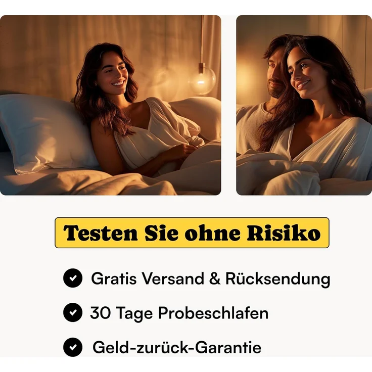 Seralino Seitenschläferkissenbezug Mako Satin Kissenbezug (100% Bio Baumwolle) weich, hautfreundlich, (2 Stück), Fairtrade/ GOTS zertifizierte uni Kissenhülle mit Reißverschluss – Bild 9
