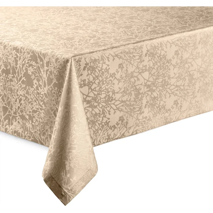 DecoHomeTextil Heimtextilmanufaktur Tischdecke Harmony hochwertig pflegeleicht mit Saumrand