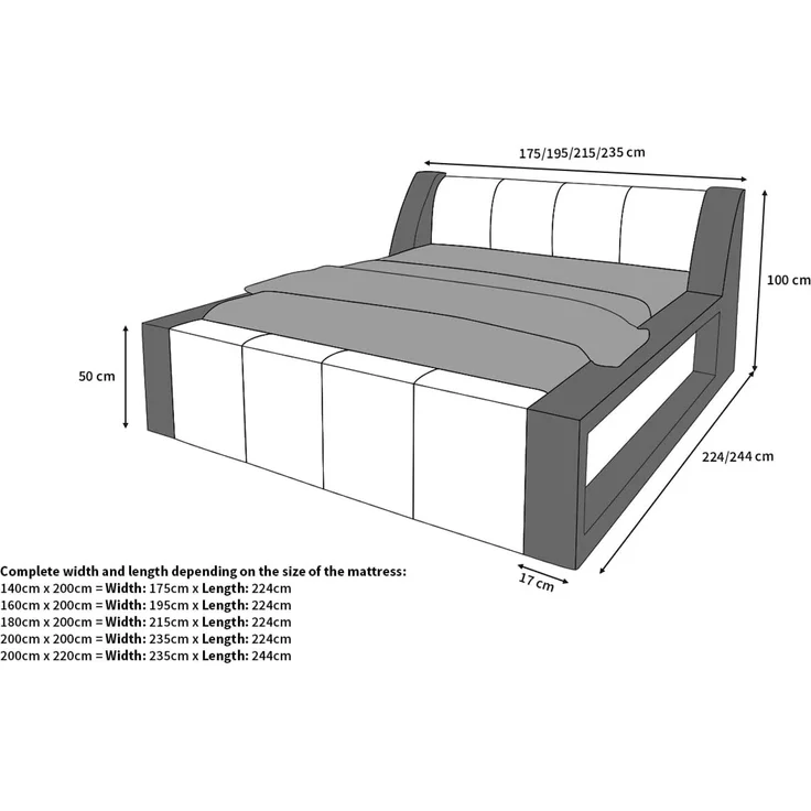 Sofa Dreams - Esstisch Westin 3 160 cm Holzdekor – Bild 2