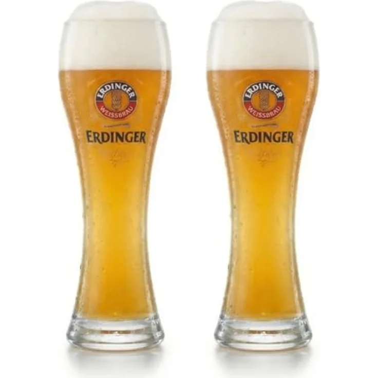 Erdinger Weizenbier Weissbier Gläser 0,5l - 2 Stück