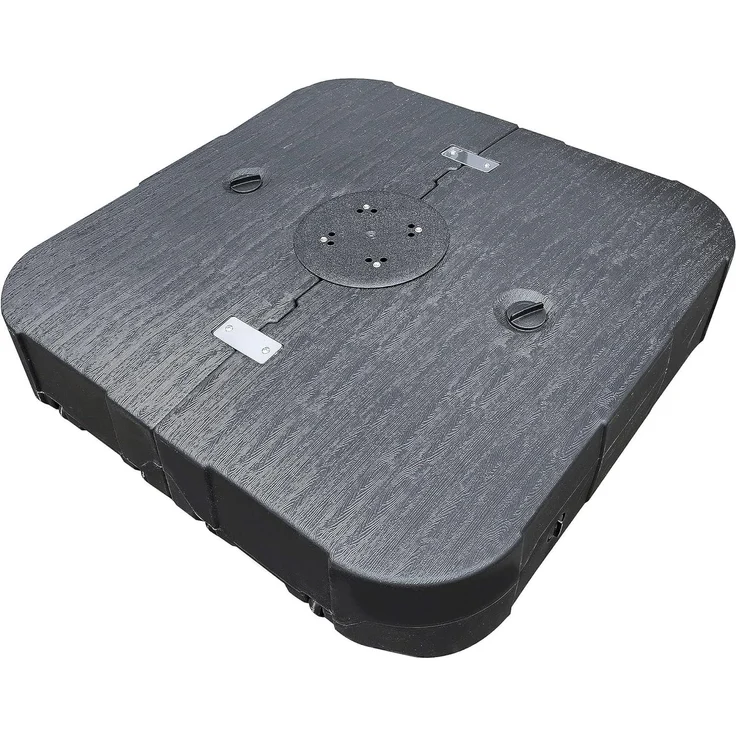 osoltus Schirmständer für Ampelschirm befüllbar mit Wasser Sand 150kg rollbar – Bild 1