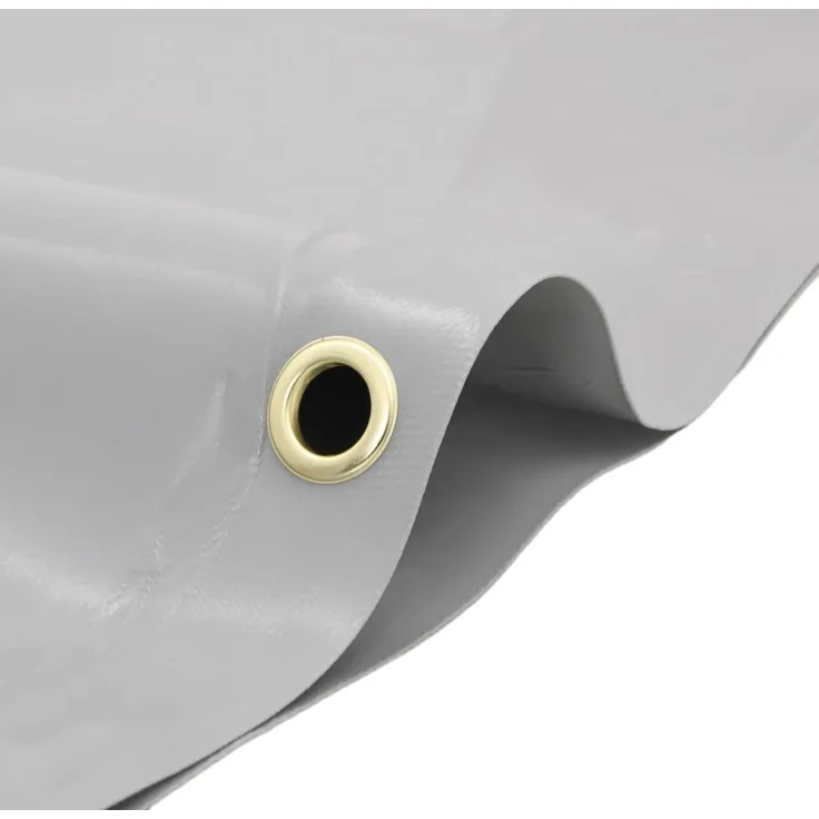 vidaXL Abdeckplane Grau 5x8 m 650 g/m² 156049 – Bild 4