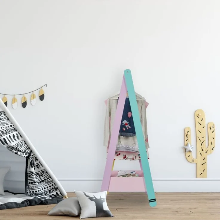 Relaxdays Kleiderständer für Kinder – Bild 5