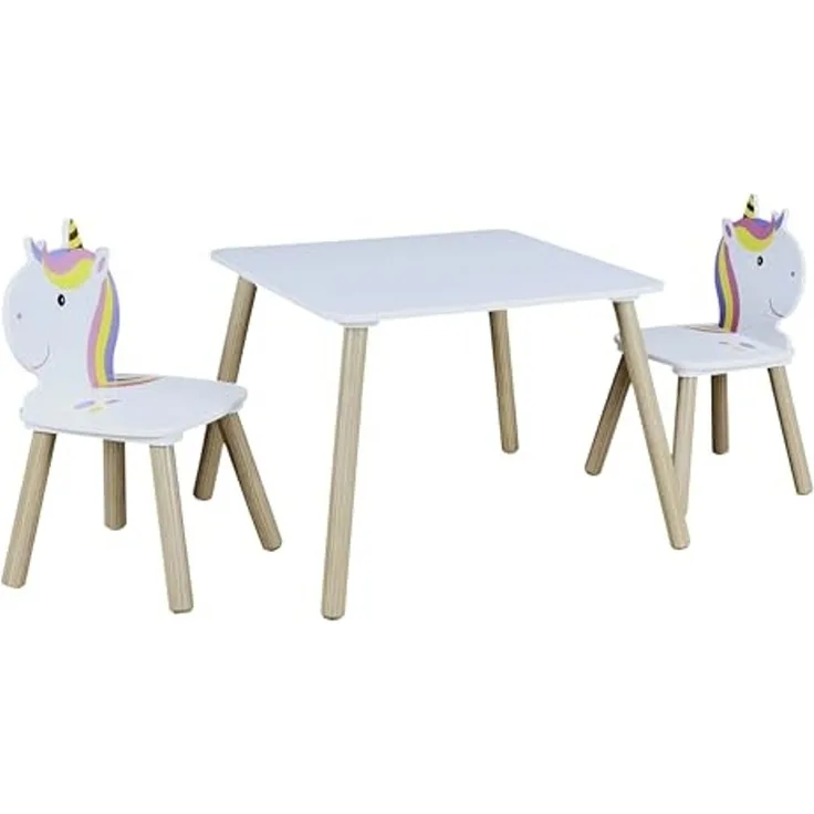 MESA C/2 SILLAS INF. UNICORNIO
