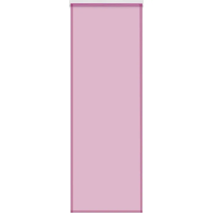 Bestlivings Flächenvorhang Noella bordeaux - beere ohne Technik, 60x245 cm