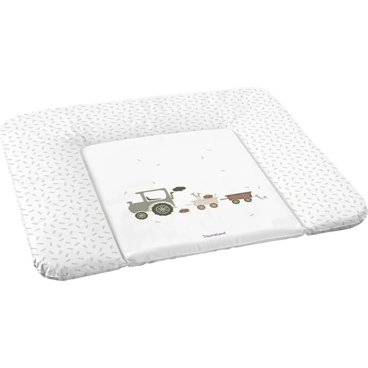 Wickelauflage Little Farm grün 75 x 85 cm – Bild 2