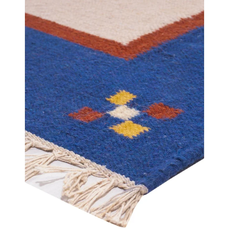 Kelim Teppich - Trendy - 240x170 cm - beige – Bild 4