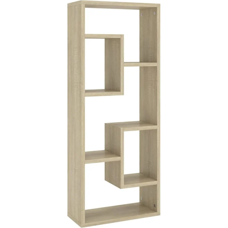 vidaXL Wandregal Sonoma-Eiche 36x16x90 cm Holzwerkstoff 803014 – Bild 3