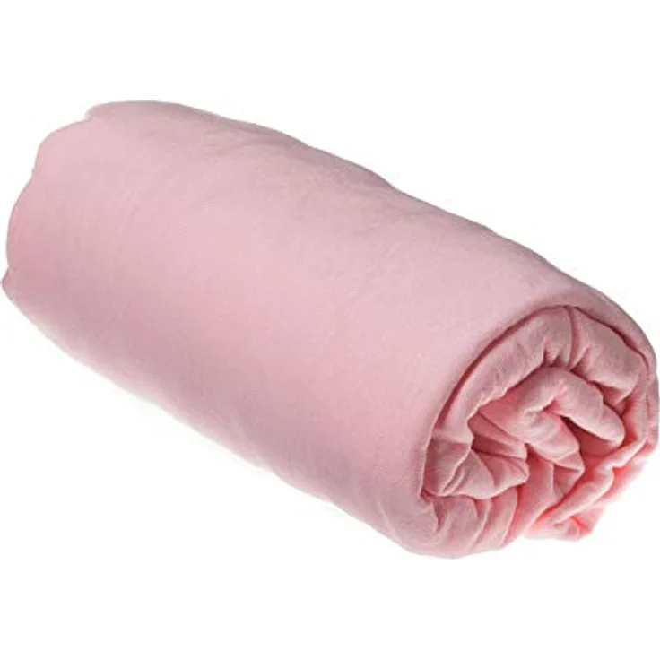 Easy Dort Spannbettlaken, Baumwolle, 40x80 cm, ausziehbar auf 40x90 cm, Rosa, 3 Stück – Bild 4