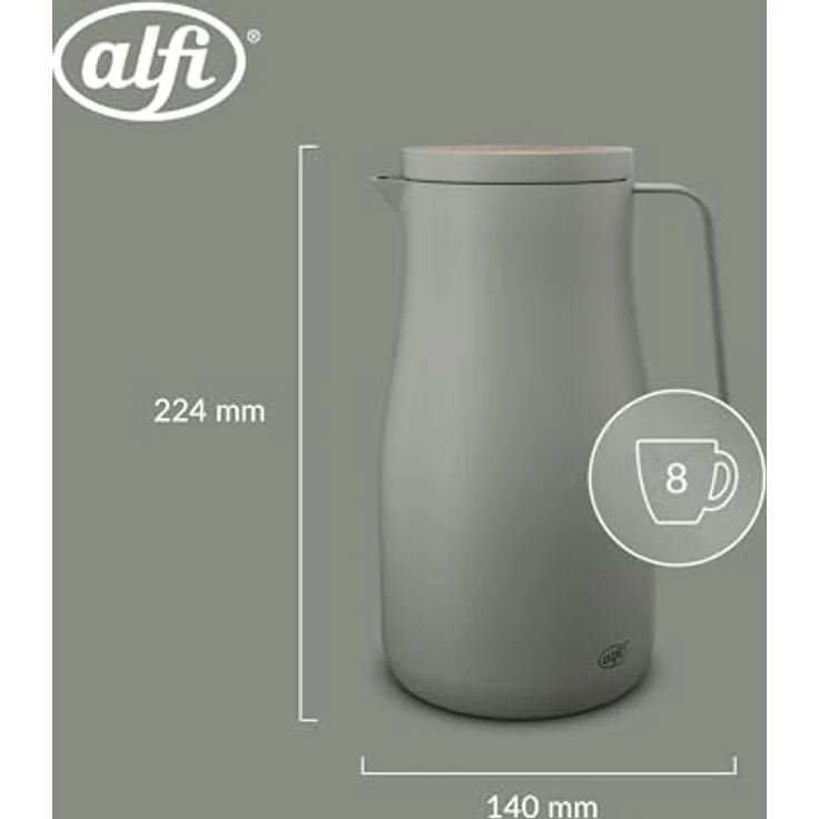 Alfi Isolierkanne Studio Tea matcha green 1,00l – Bild 7