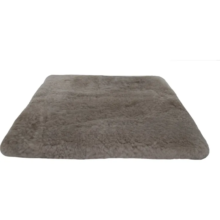 Reissner Lammfelle Sitzkissen Echtes Merino Lammfell mit Schaumstoffeinlage