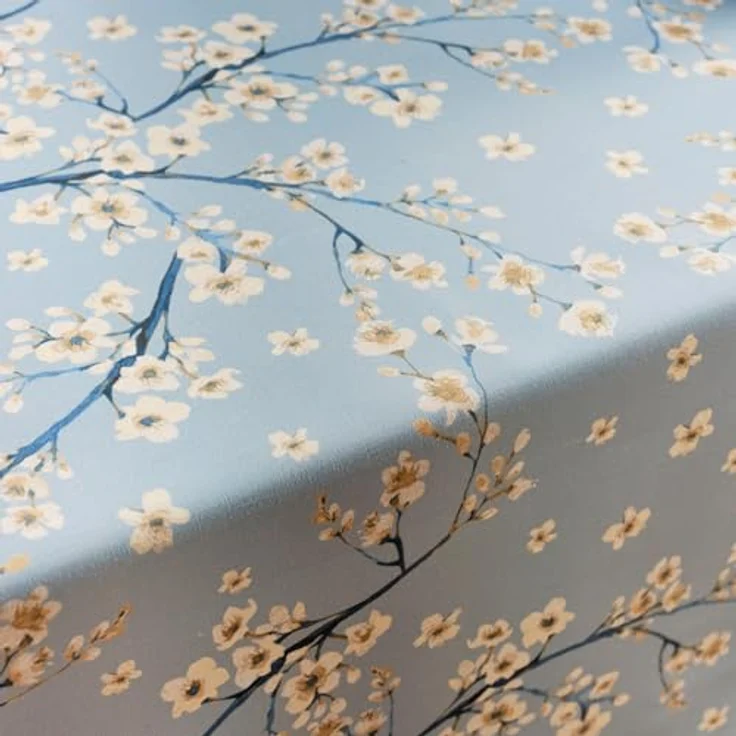 Belum 0120-327 Tischdecke, schmutzabweisend, Größe 200 x 155 cm, extraweich, Mehrfarbig, Stoff aus 100% Bio-Baumwolle, Modell 0120-327 – Bild 5