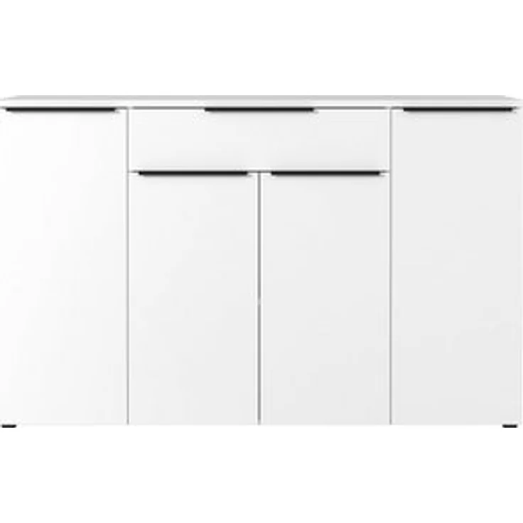 GERMANIA Sideboard Mailand, Sideboard mit einer Schublade und 4 Türen, in graphit & weiß verfügbar – Bild 6