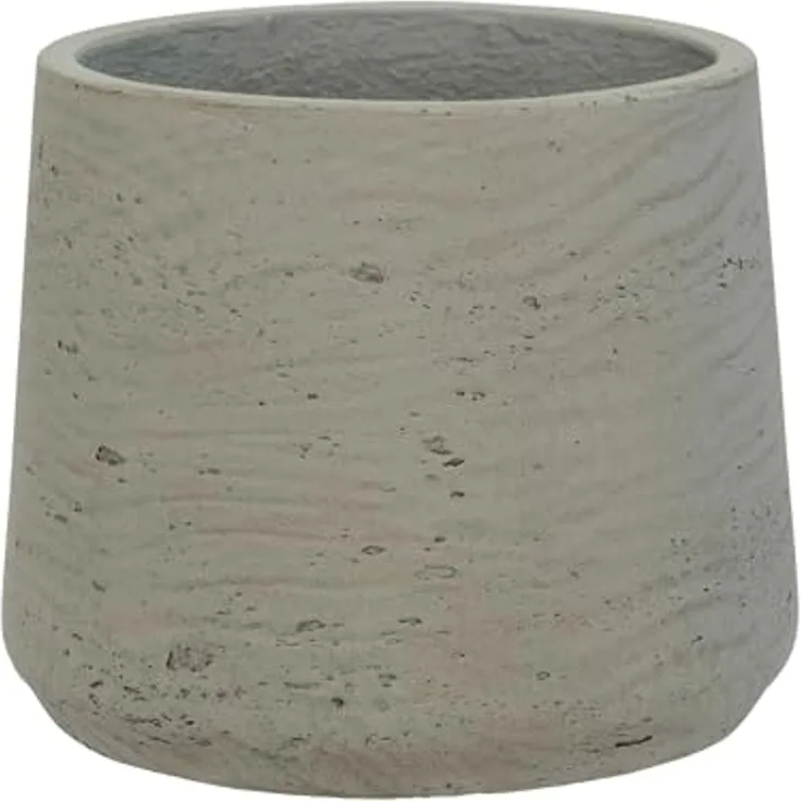 Pottery PotsModell Patt, Beige-Grau, Durchmesser 23 cm, Höhe 19,5 cm