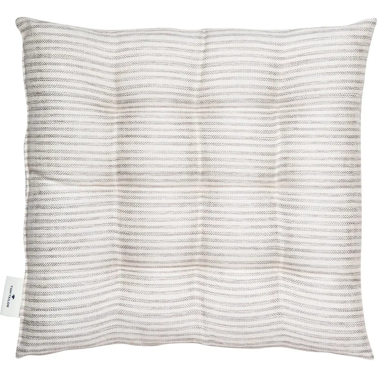 TOM TAILOR HOME Stuhlkissen Fresh Stripe, mit modernem Nadelstreifendessin