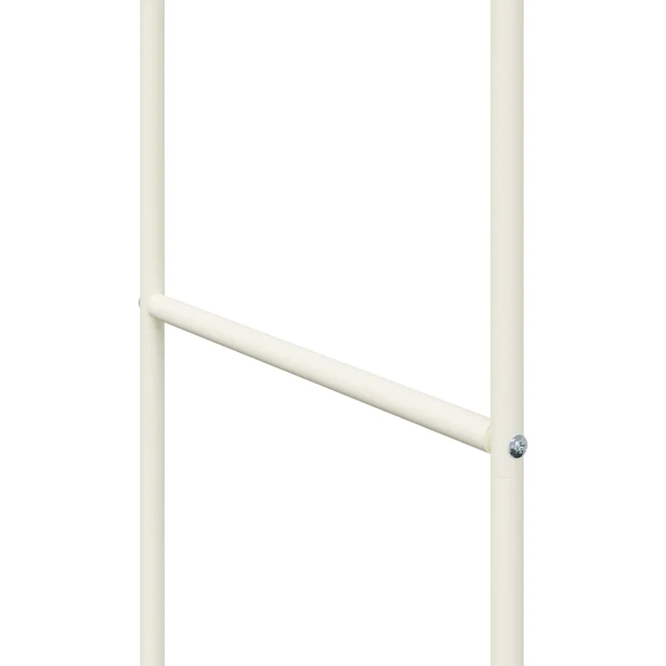 vidaXL Kleiderständer Uni Weiß 80 x 53 x 156 cm 42021355 – Bild 8