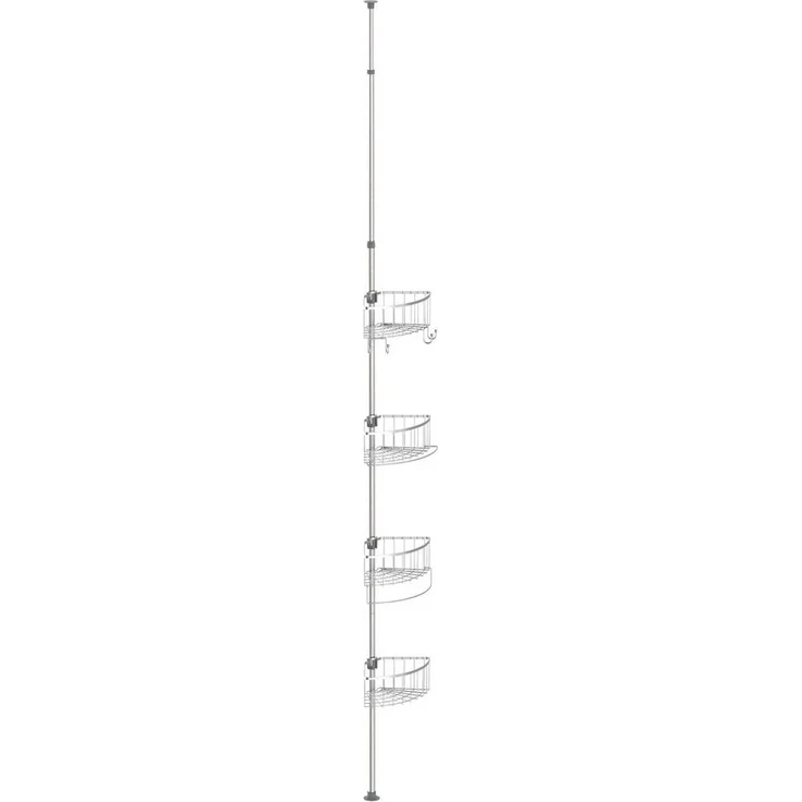 EISL Teleskop-Eck-Duschablage Chrom 438837 – Bild 1