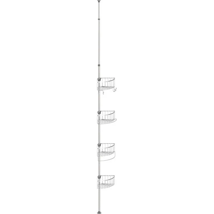 EISL Teleskop-Eck-Duschablage Chrom 438837