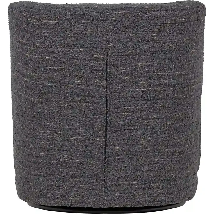 Drehsessel Atty - Chunky Melange-stoff Grau – Bild 5